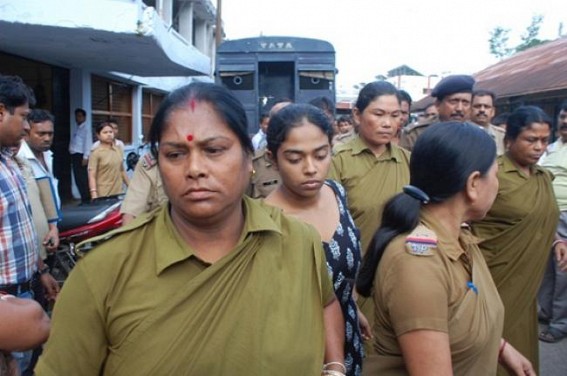 CID team interrogates suchismita at Bisalgarh central jail CID team interrogates suchismita at Bisalgarh central jail
